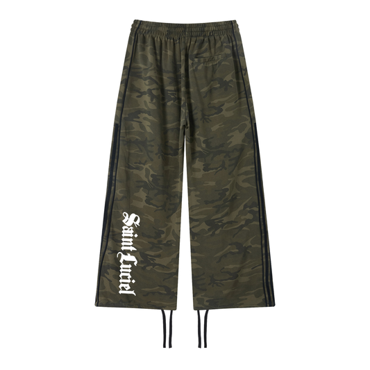 Saint Luciel Camo Wide Leg Sweatpants