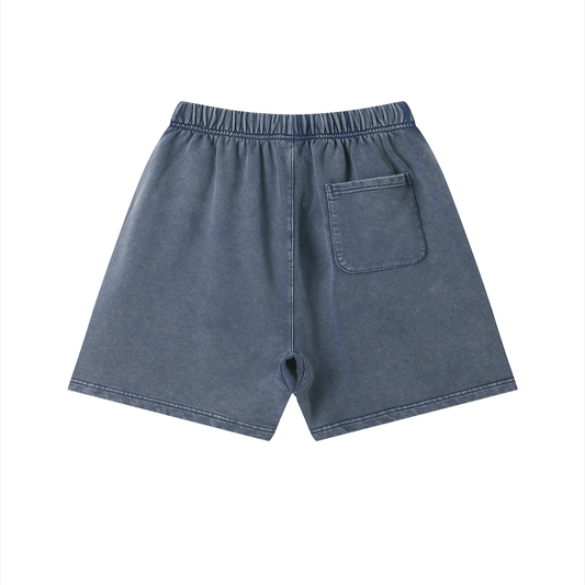 Saint Luciel Vintage Wash Cotton Shorts