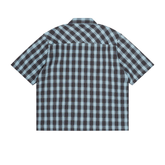 Saint Luciel Boxy Plaid Short Sleeve Shirt