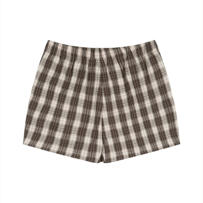 Saint Luciel Plaid Shorts