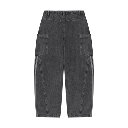 Saint Luciel Women's Vintage Barrel Leg Jeans