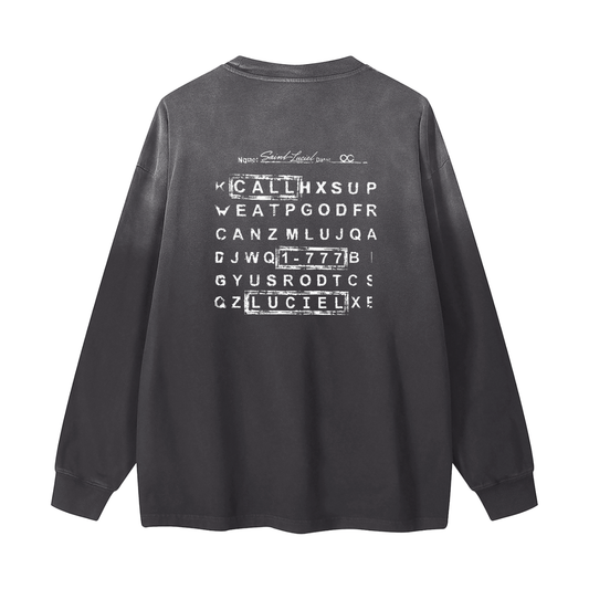 Saint Luciel Word Search Graphic Longsleeve
