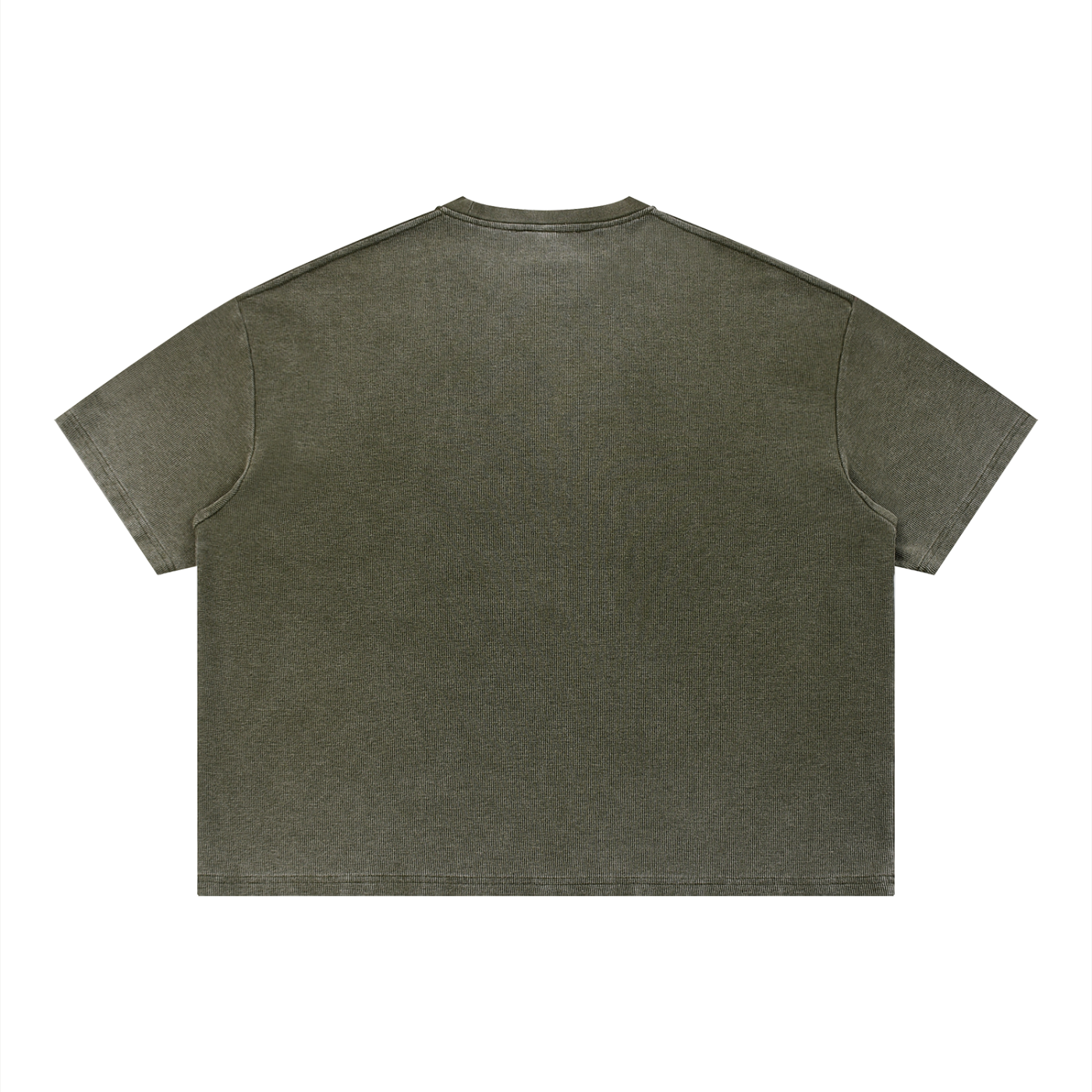 Saint Luciel Vintage Wash Sunfade Boxy Waffle T-Shirt