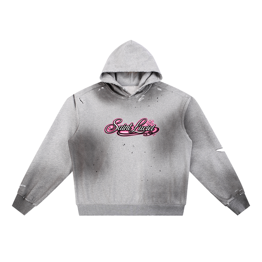 Saint Luciel Pink Chrome Hoodie