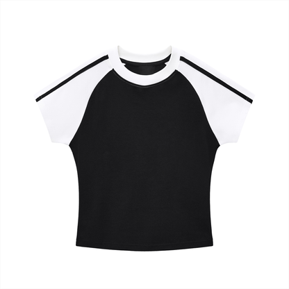 Saint Luciel Contrast Stripes T-Shirt