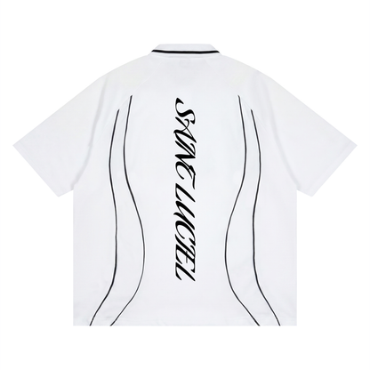 Saint Luciel Raglan Piping Polo