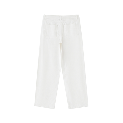 Saint Luciel Heavyweight Cotton Straight-Leg Pants