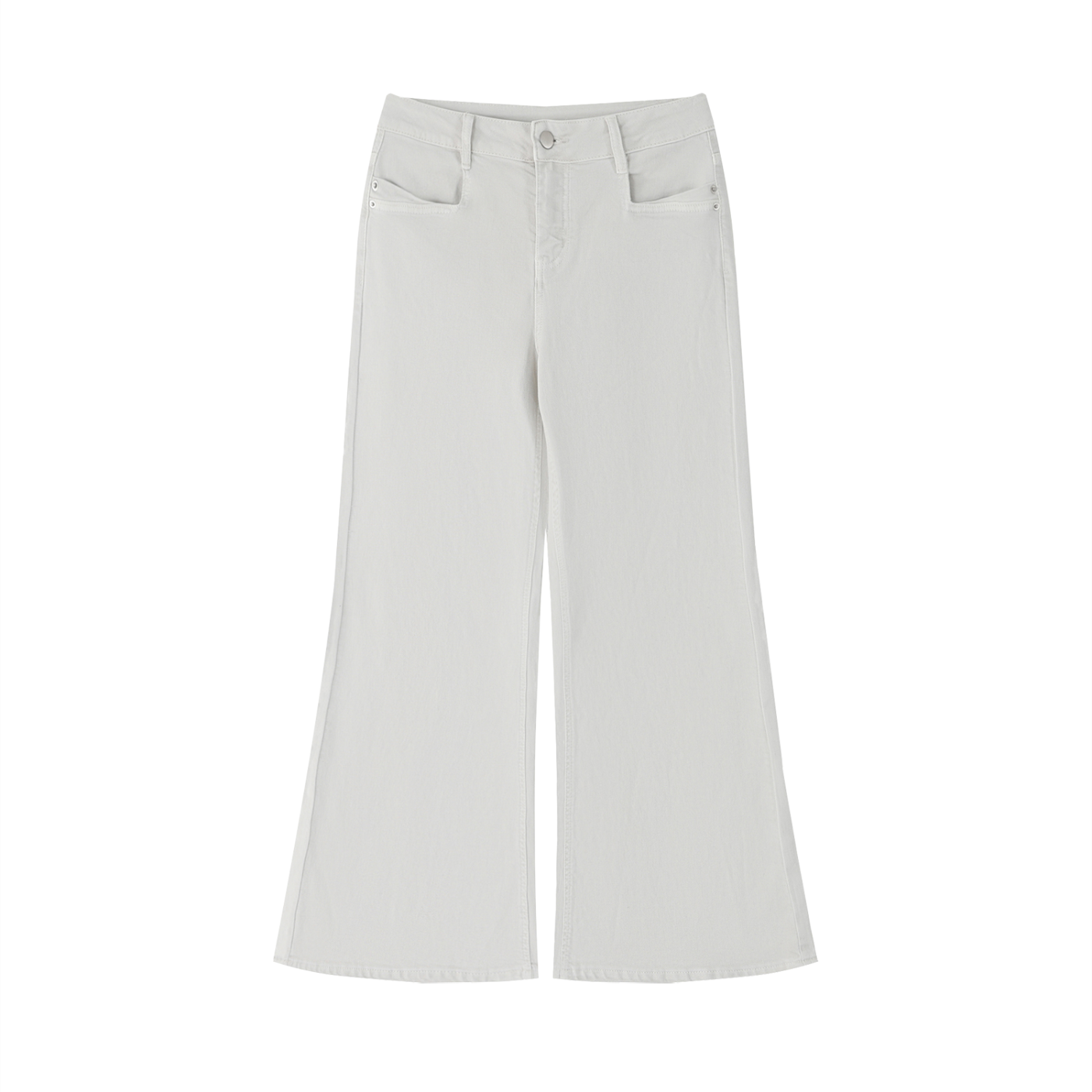 Saint Luciel Women's Vintage Wash Flared Leg Jeans