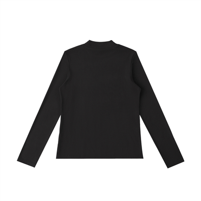 Saint Luciel Mock Neck Long Sleeve