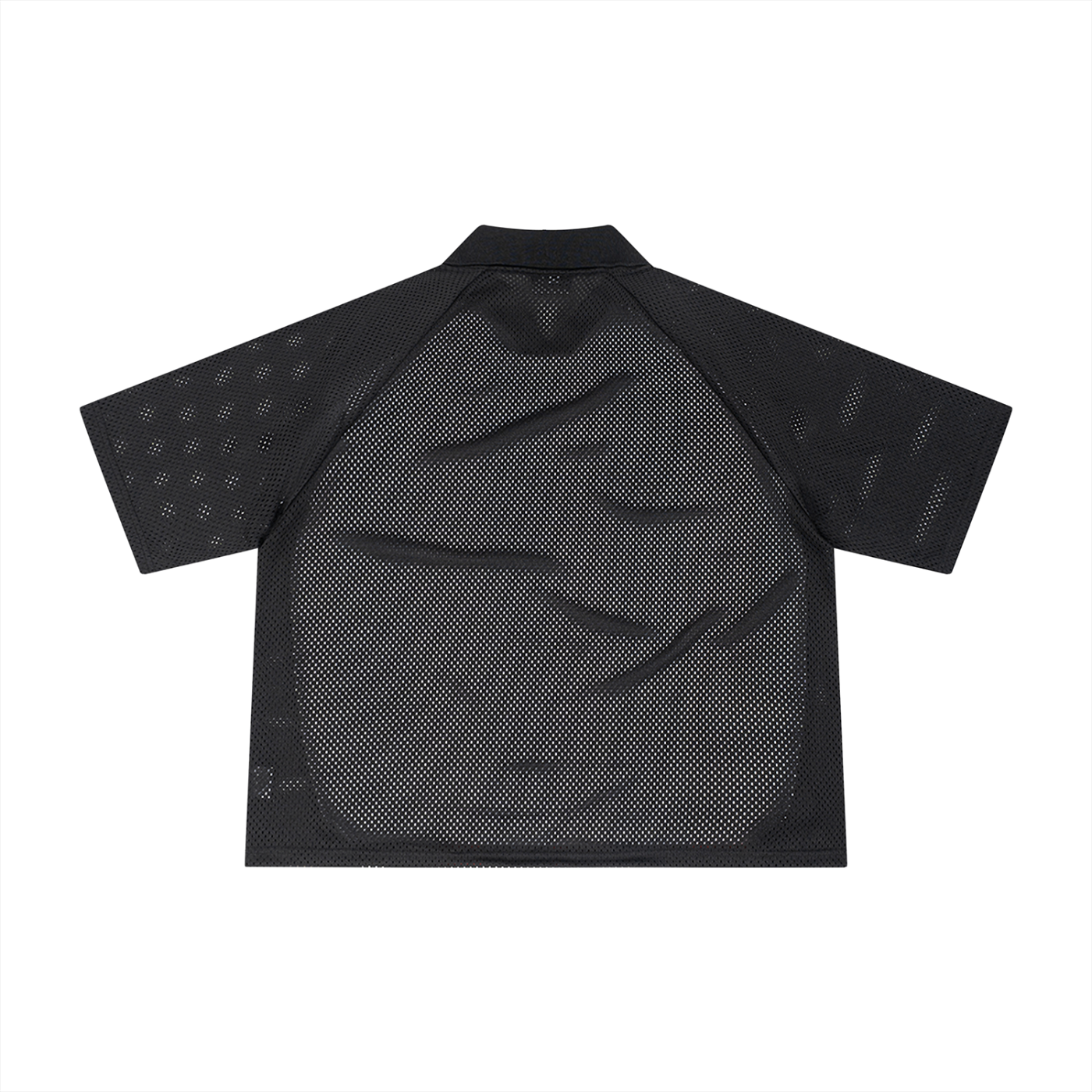Saint Luciel Striped Mesh Boxy Soccer Jersey