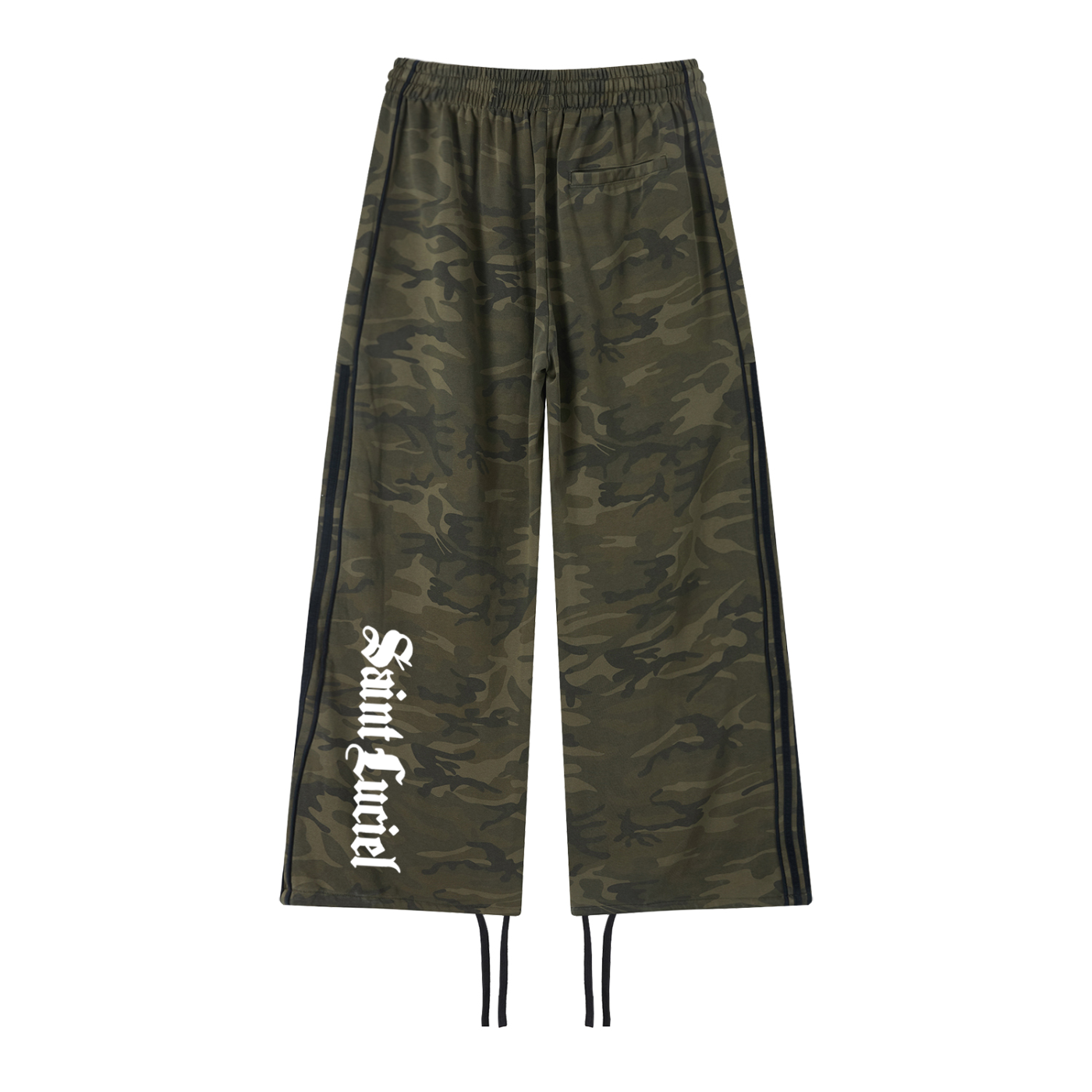 Saint Luciel Camo Wide Leg Sweatpants