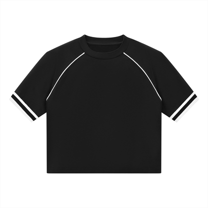 Saint Luciel Raglan Ribbed T-Shirt
