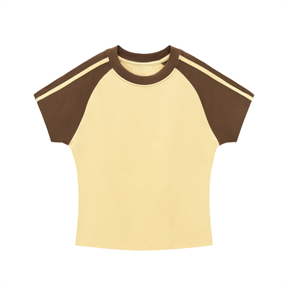 Saint Luciel Contrast Stripes T-Shirt