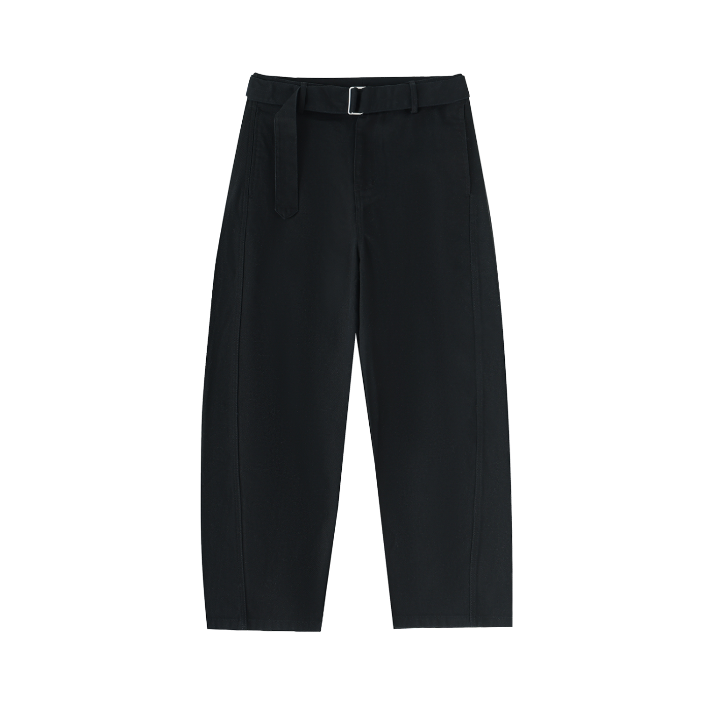 Saint Luciel Belted Barrel-leg Chino Pants