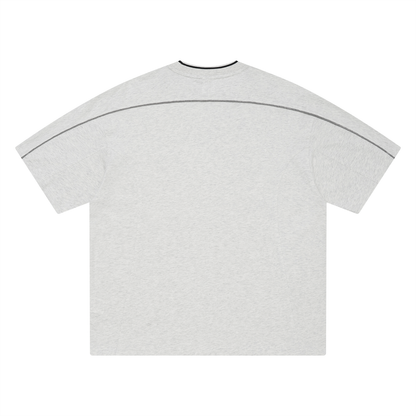 Saint Luciel Oversized Contrast Tape T-Shirt