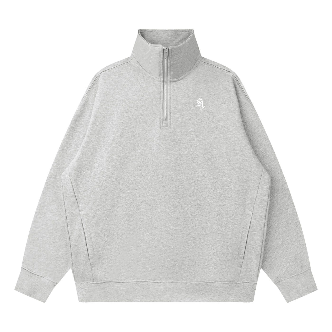Saint Luciel Quarter-Zip Drop Shoulder Sweatshirt