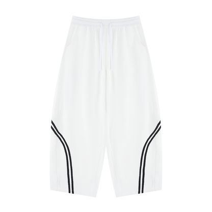 Saint Luciel Wide Leg Piping Sweatpants