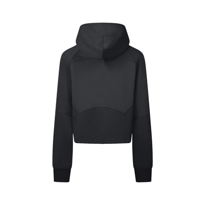 Saint Luciel Cropped Zip-Through Hoodie