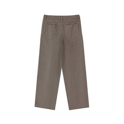 Saint Luciel Heavyweight Cotton Straight-Leg Pants