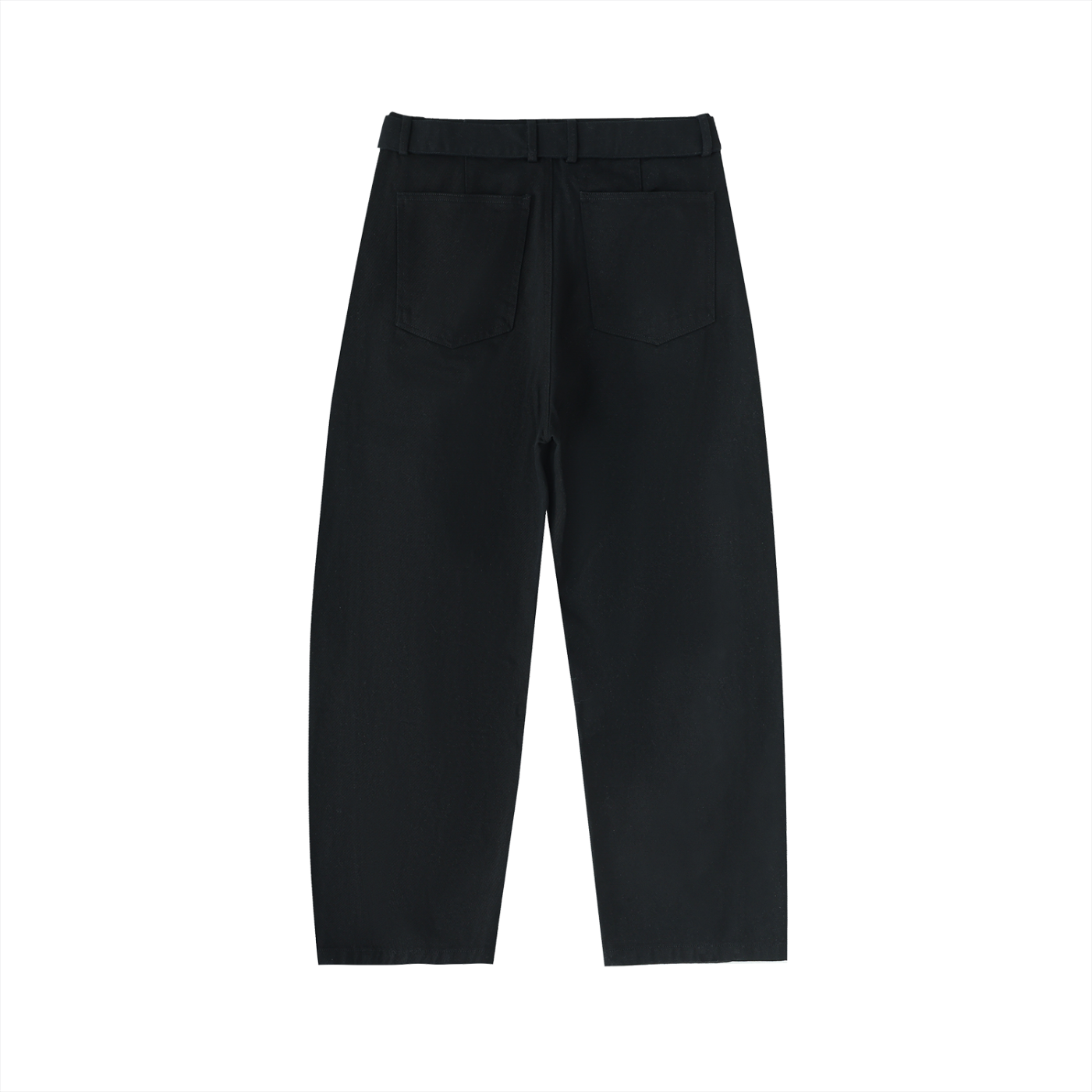 Saint Luciel Belted Barrel-leg Chino Pants