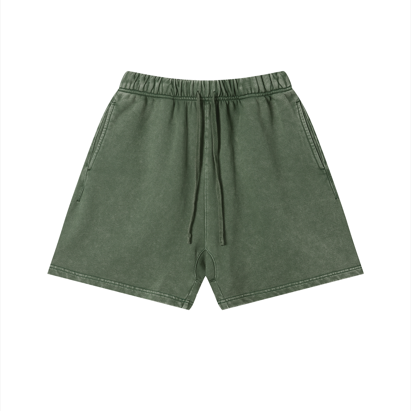 Saint Luciel Vintage Wash Cotton Shorts