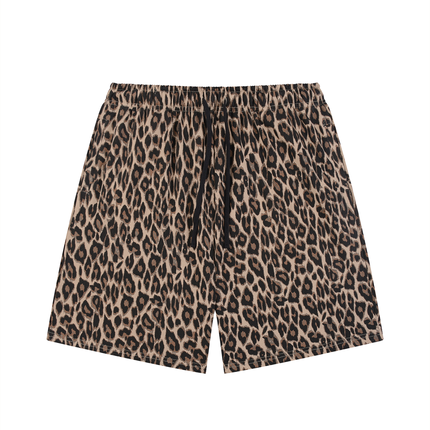 Saint Luciel Heavyweight Leopard Drawstring Shorts
