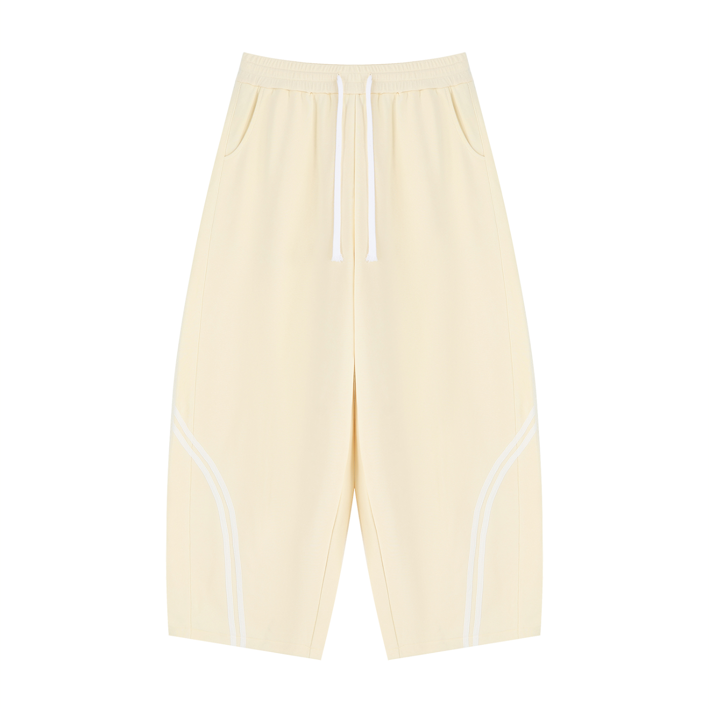 Saint Luciel Wide Leg Piping Sweatpants