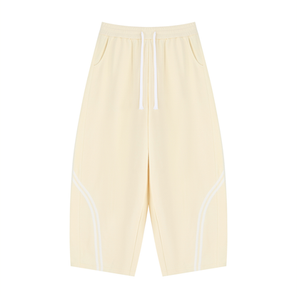 Saint Luciel Wide Leg Piping Sweatpants