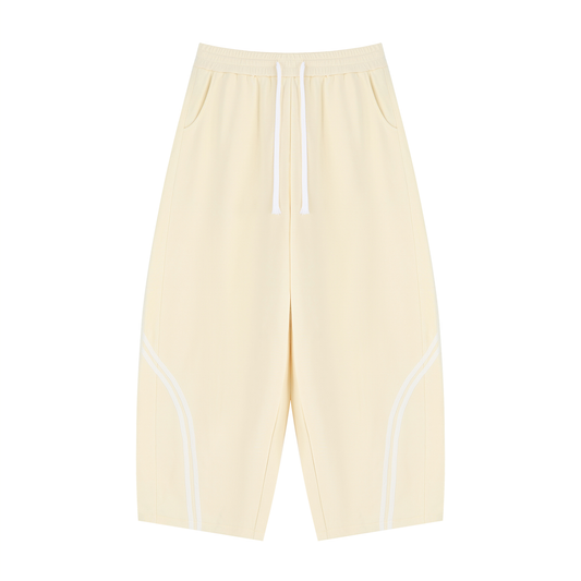 Saint Luciel Wide Leg Piping Sweatpants