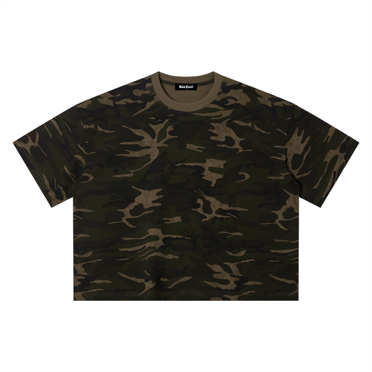 Saint Luciel Camo Boxy T-Shirt