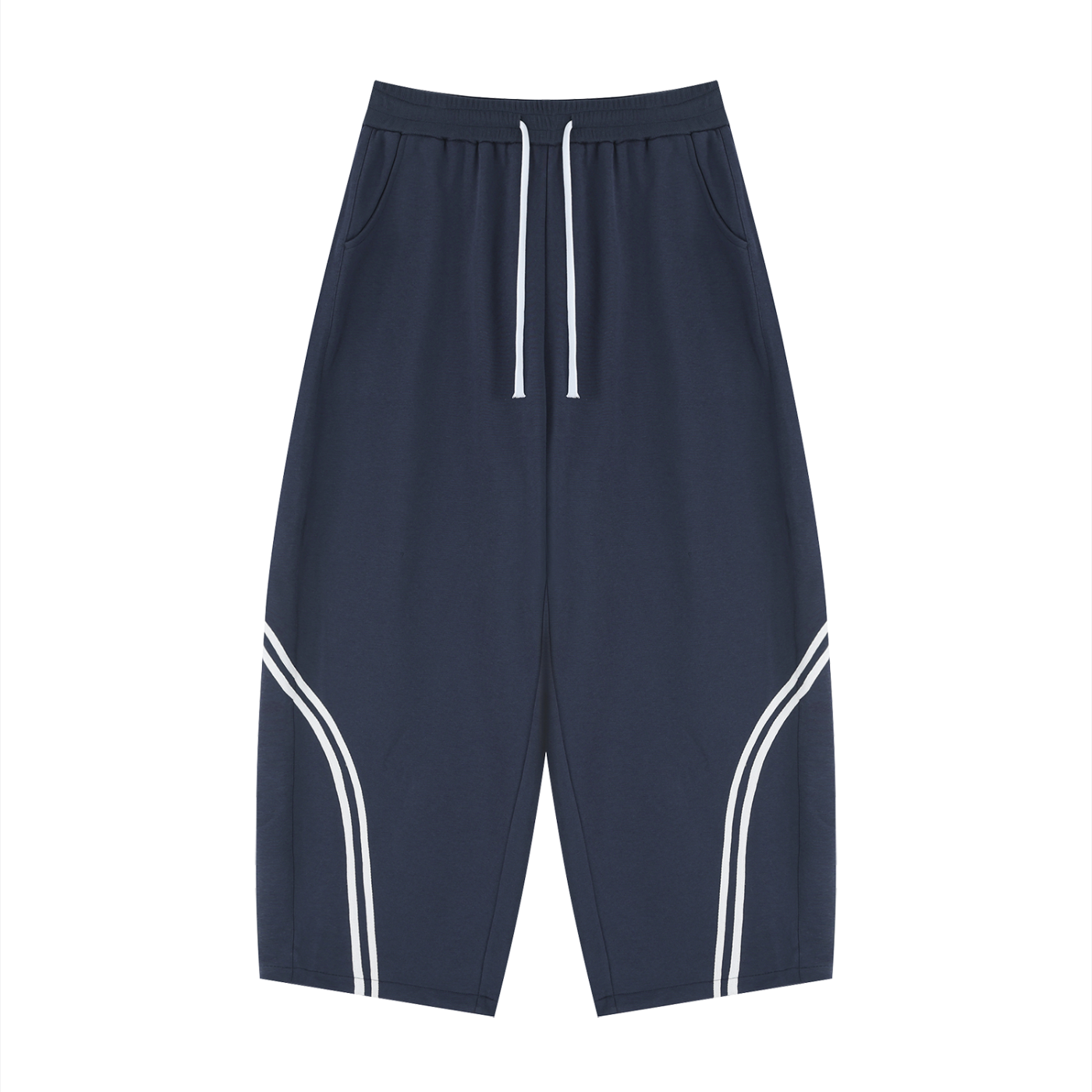 Saint Luciel Wide Leg Piping Sweatpants