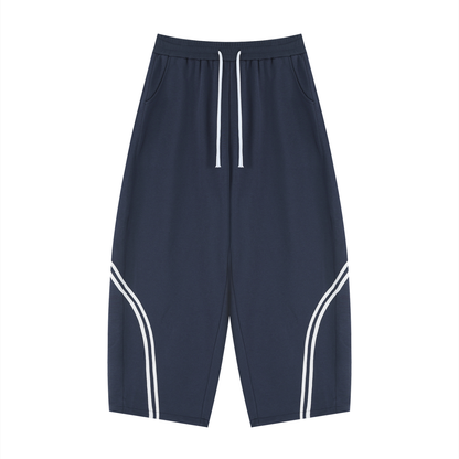 Saint Luciel Wide Leg Piping Sweatpants