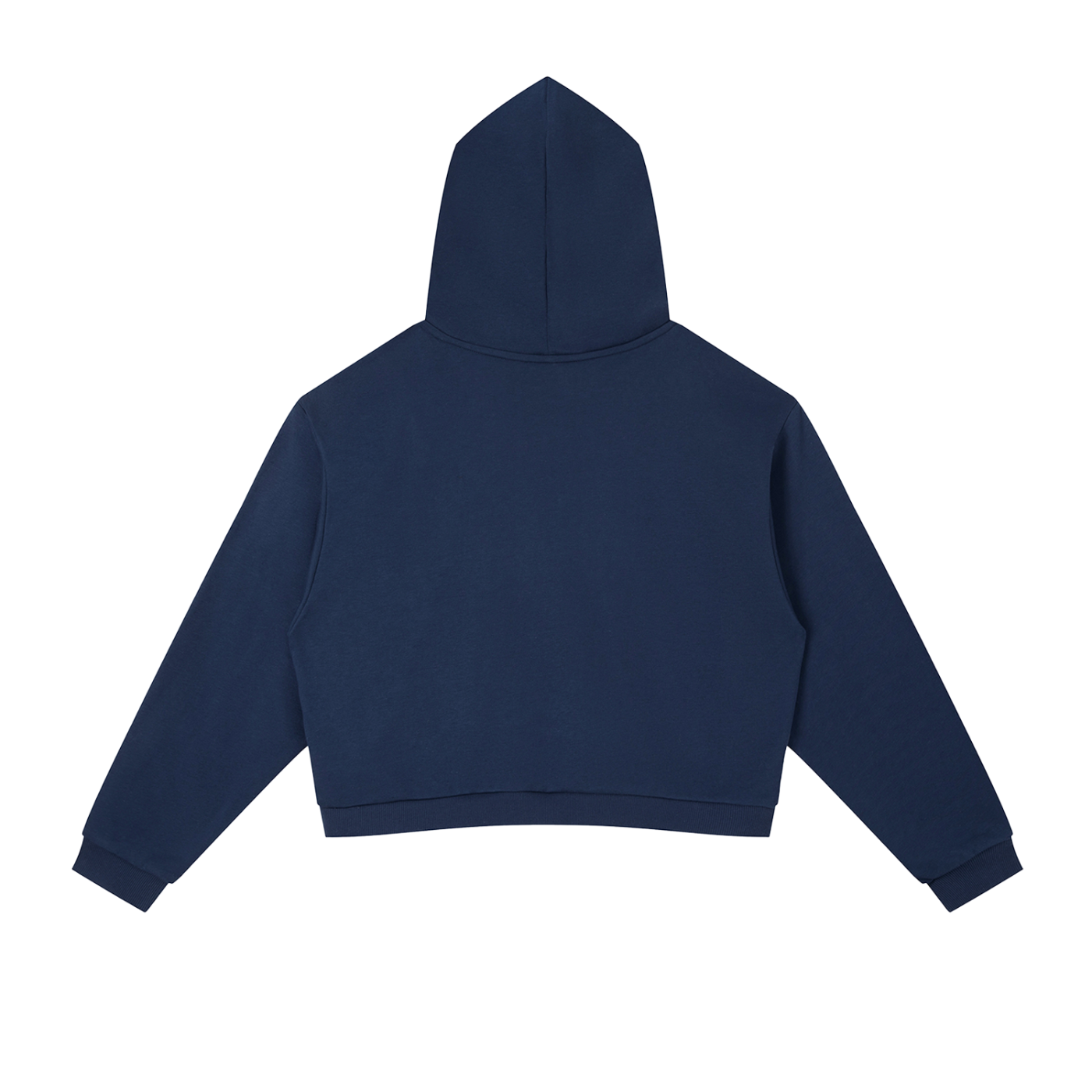 Saint Luciel Contrast Stripe Cropped Hoodie