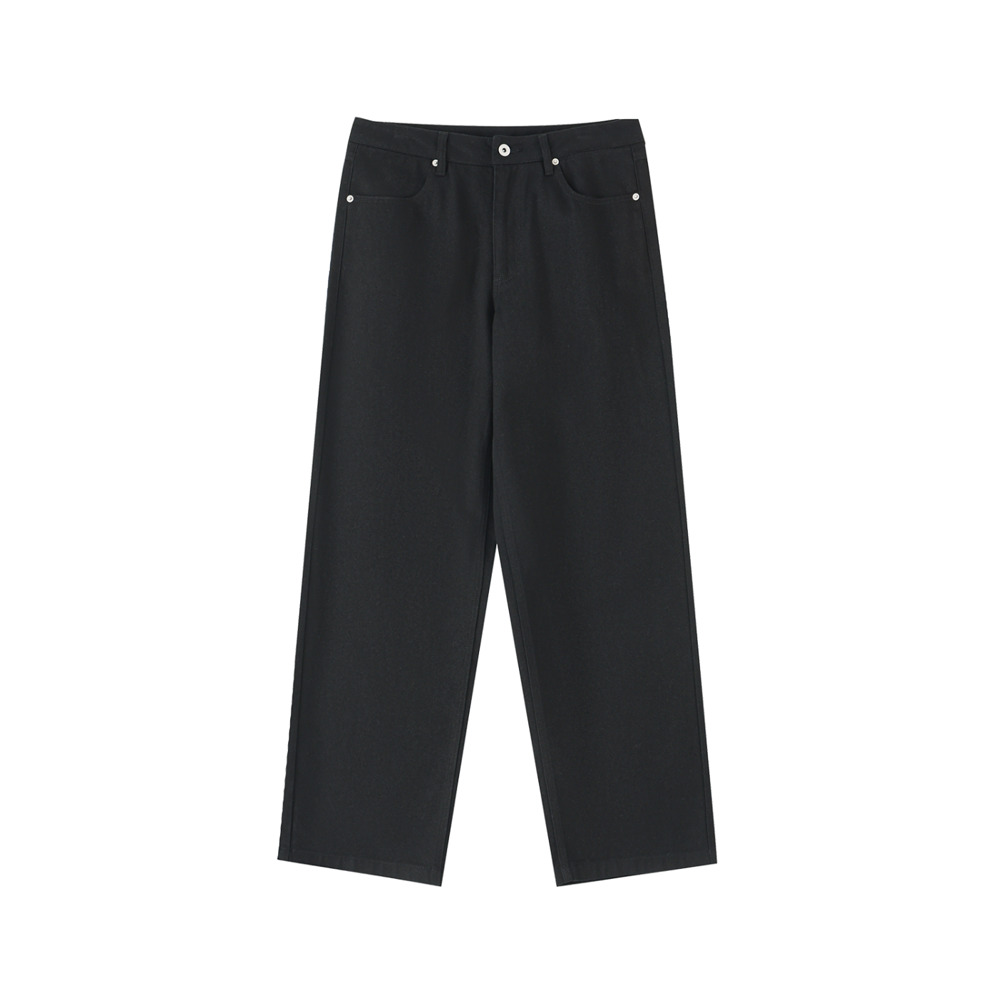 Saint Luciel Heavyweight Cotton Straight-Leg Pants