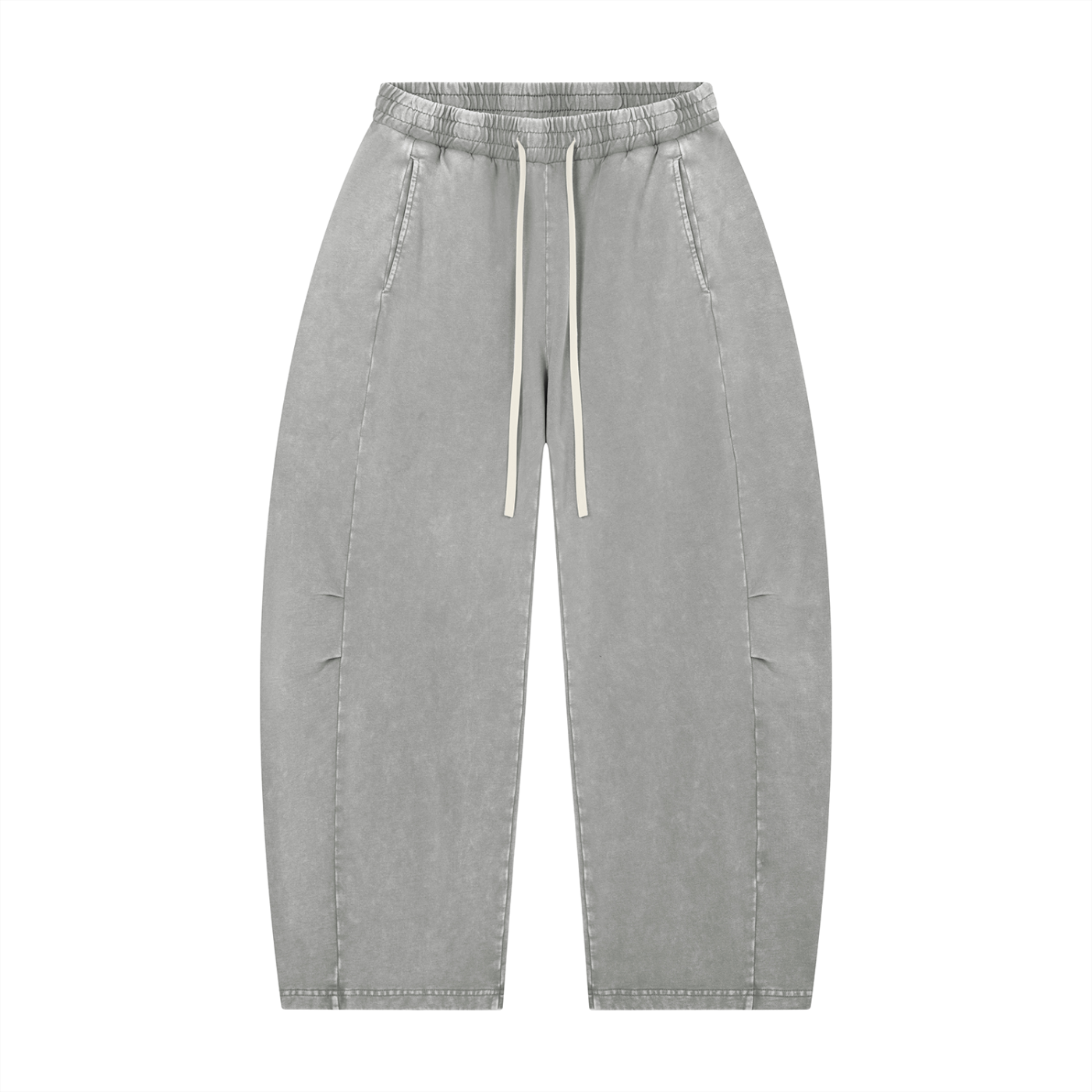 Saint Luciel Mineral Wash Barrel Leg Pants