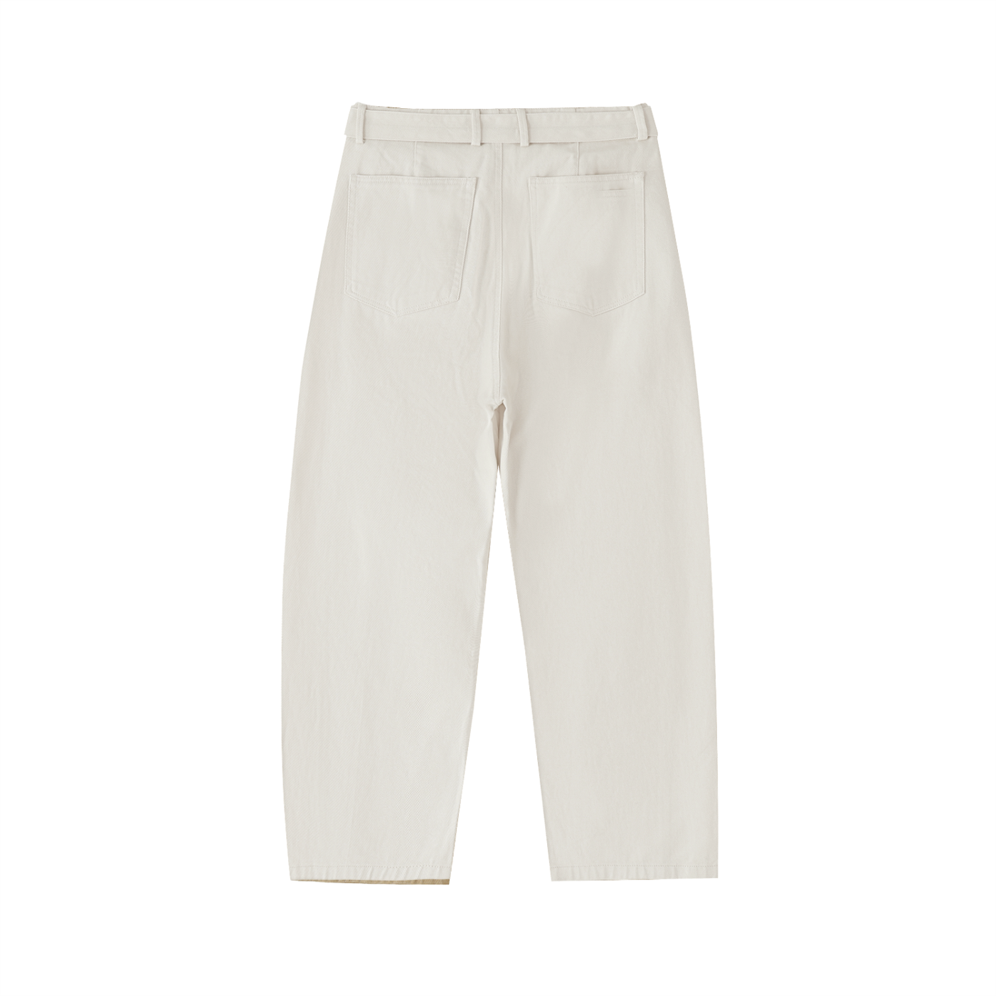 Saint Luciel Belted Barrel-leg Chino Pants