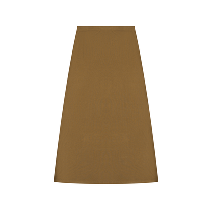 Saint Luciel Women's Solid Color Knit Maxi Skirt