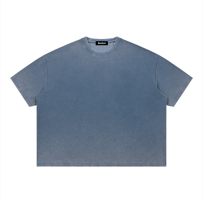 Saint Luciel Vintage Wash Sunfade Boxy Waffle T-Shirt