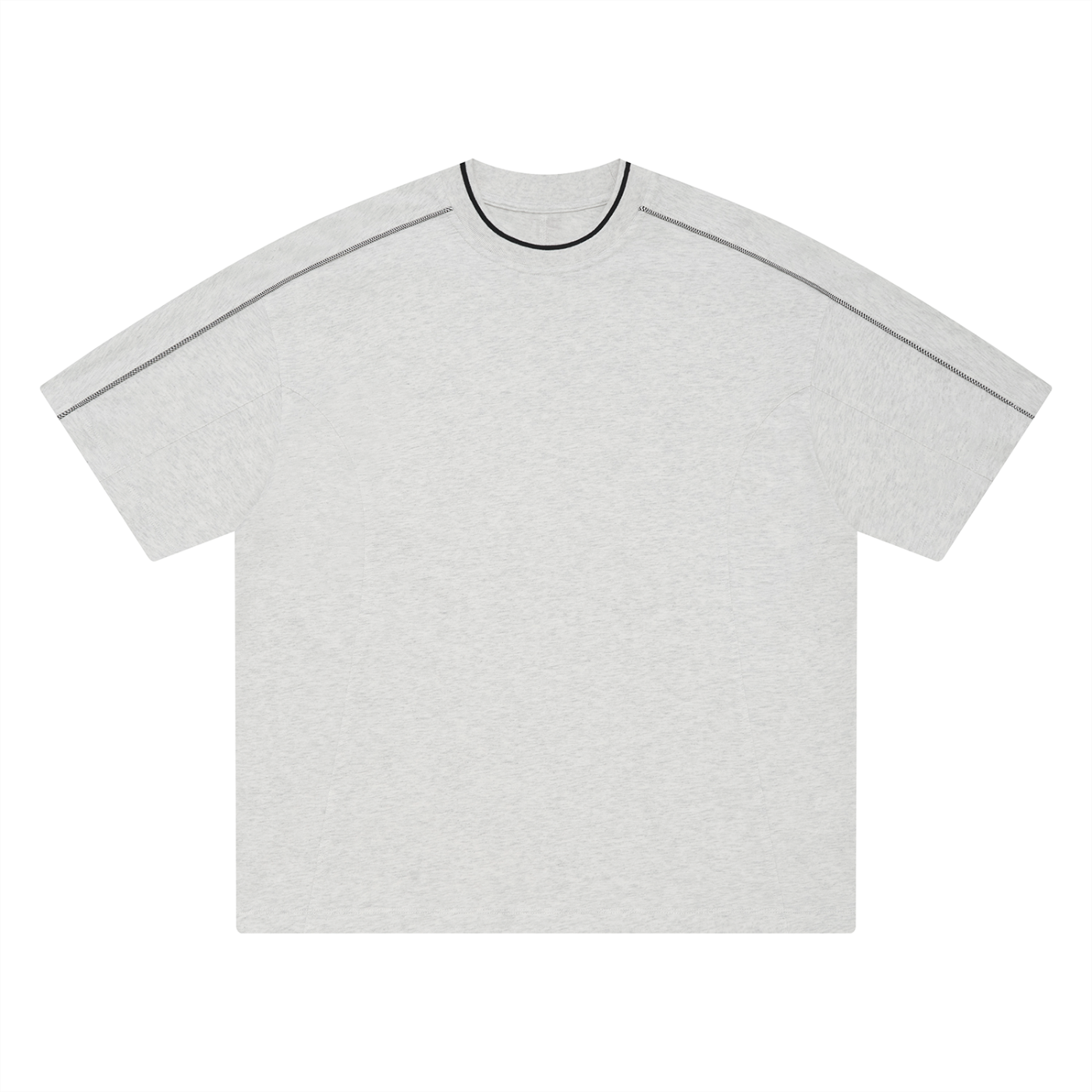 Saint Luciel Oversized Contrast Tape T-Shirt