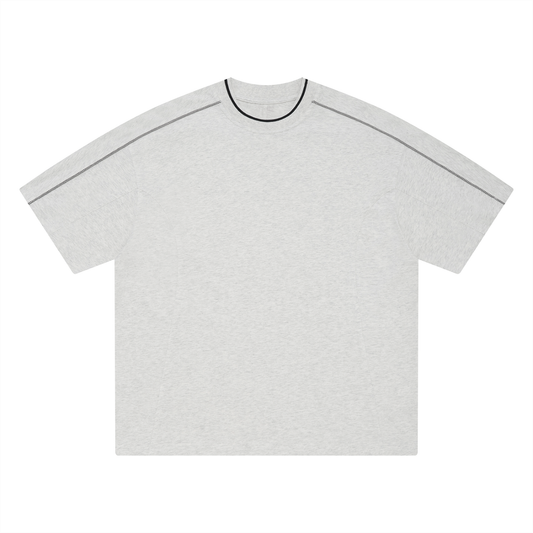 Saint Luciel Oversized Contrast Tape T-Shirt