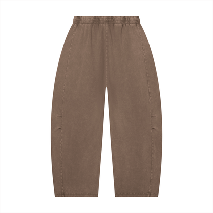 Saint Luciel Mineral Wash Barrel Leg Pants