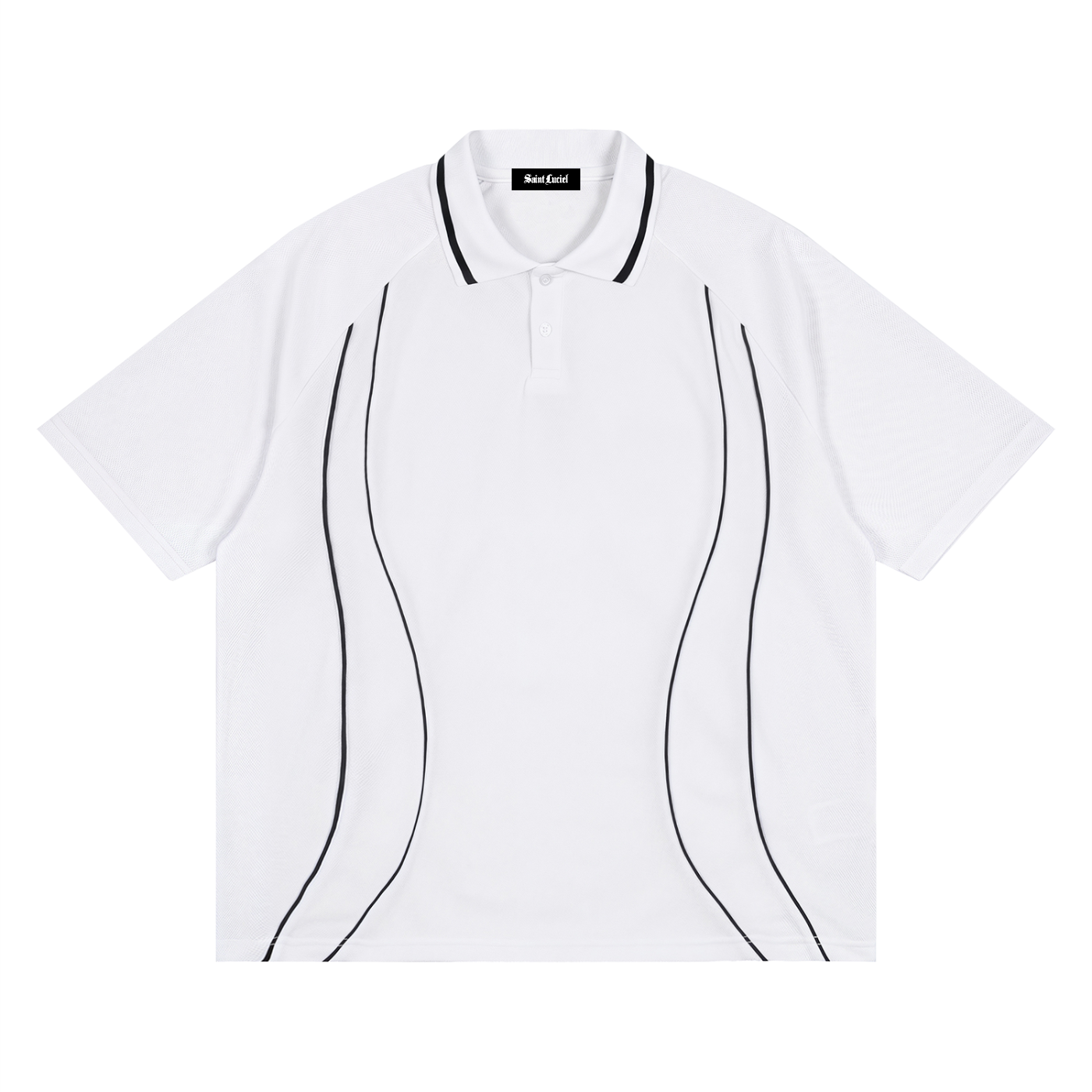 Saint Luciel Raglan Piping Polo