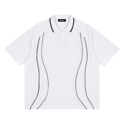 Saint Luciel Raglan Piping Polo