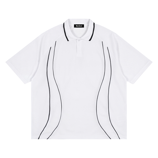Saint Luciel Raglan Piping Polo