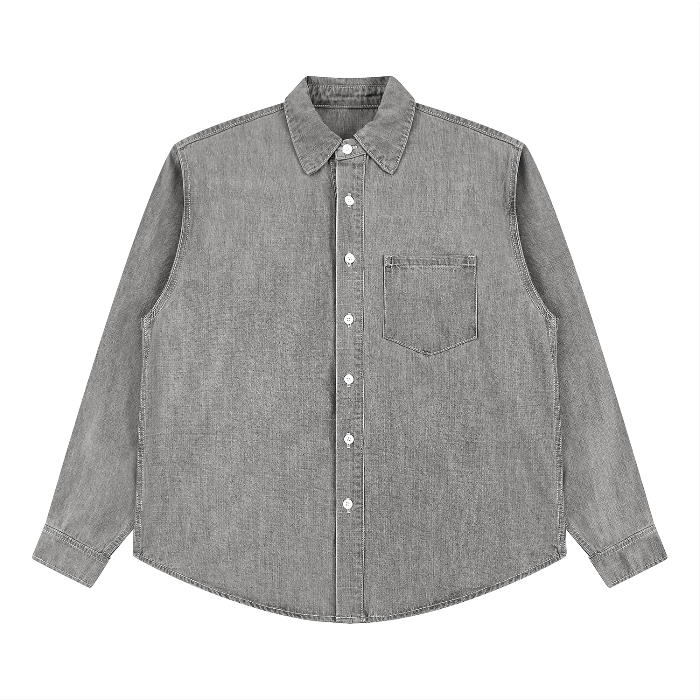 Saint Luciel Vintage Wash Denim Shirt