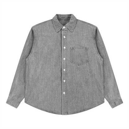 Saint Luciel Vintage Wash Denim Shirt