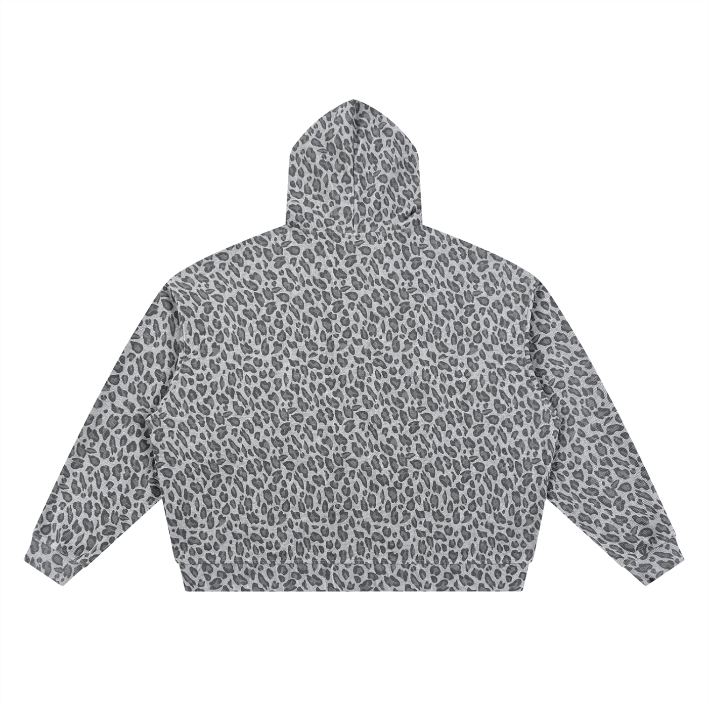 Saint Luciel Leopard Print Full Zip Hoodie