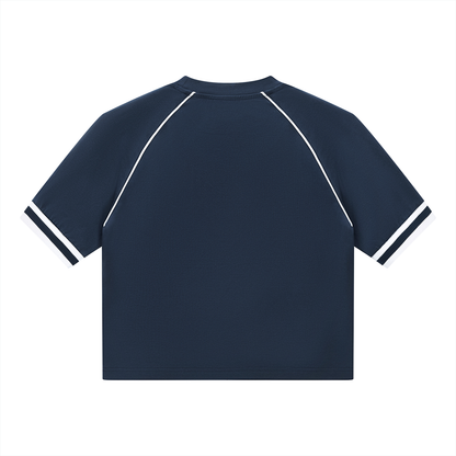 Saint Luciel Raglan Ribbed T-Shirt