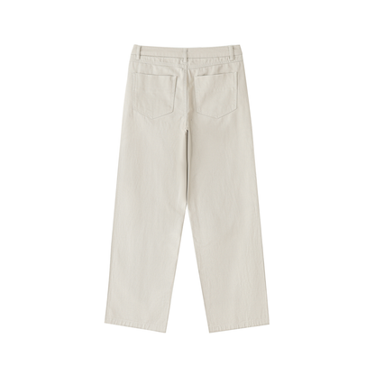 Saint Luciel Heavyweight Cotton Straight-Leg Pants