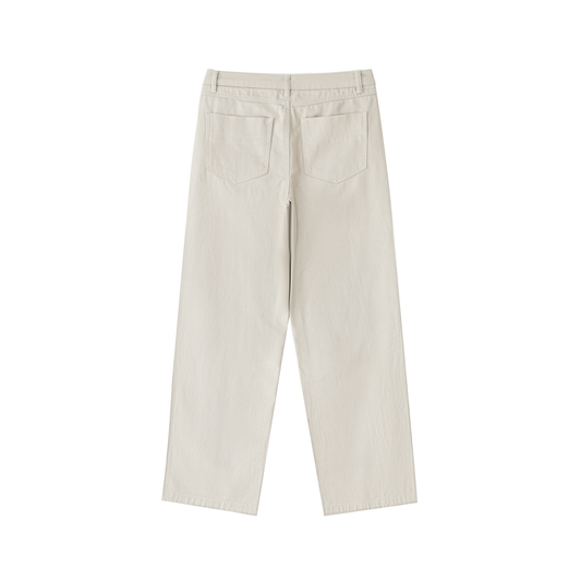 Saint Luciel Heavyweight Cotton Straight-Leg Pants